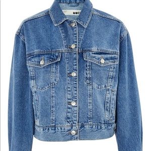 Topshop denim oversized jacket